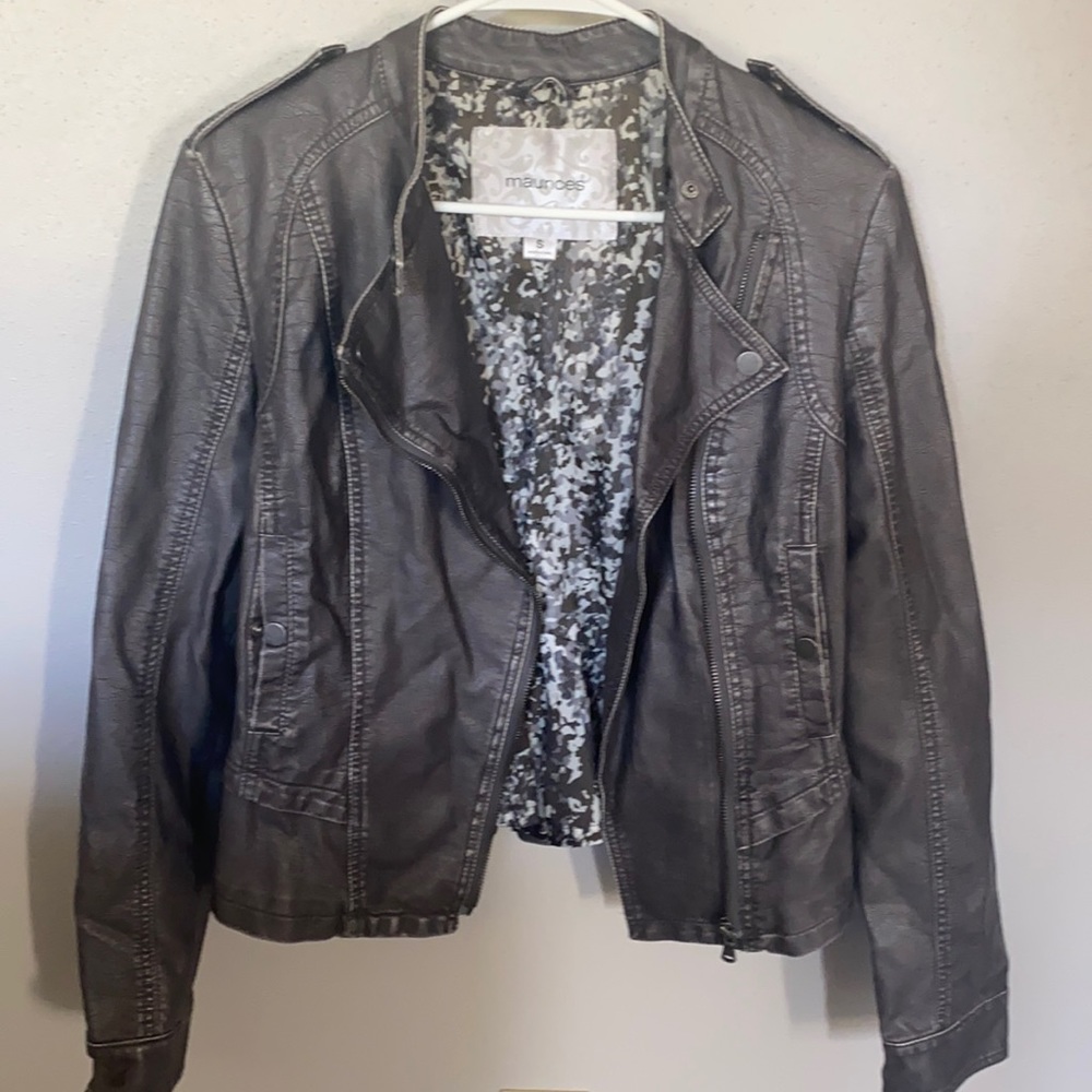 Faux Leather Jacket